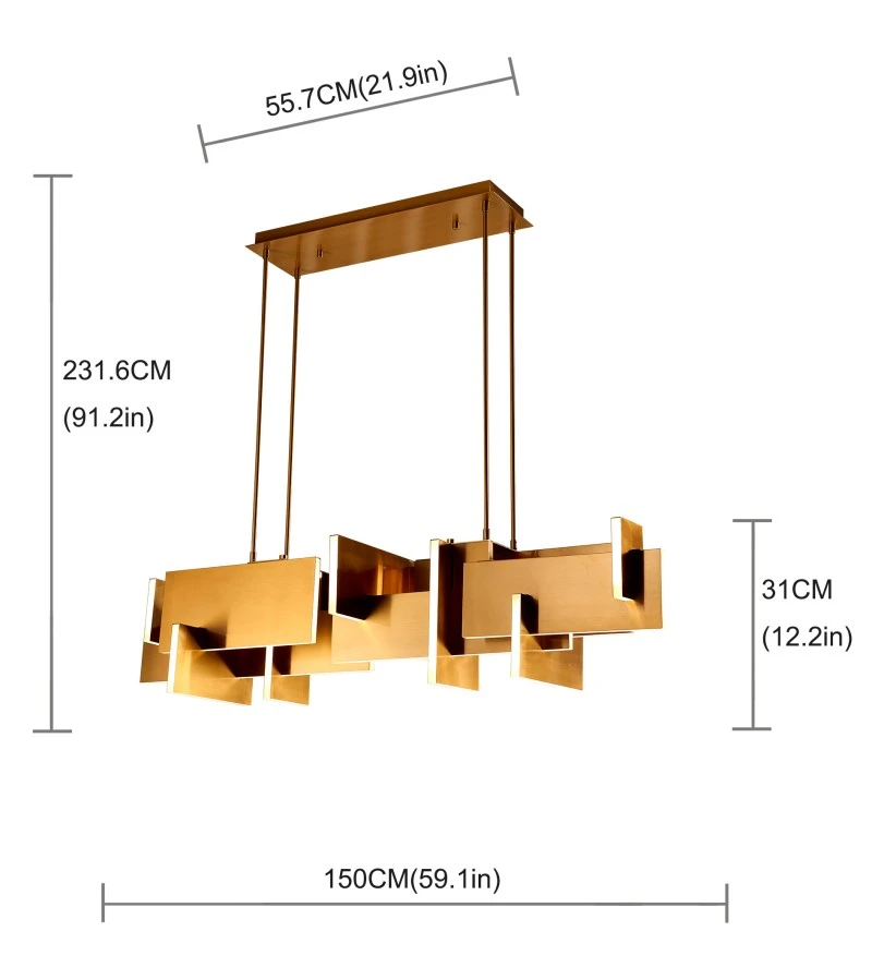 Modern Forms Led Linear Pendant
