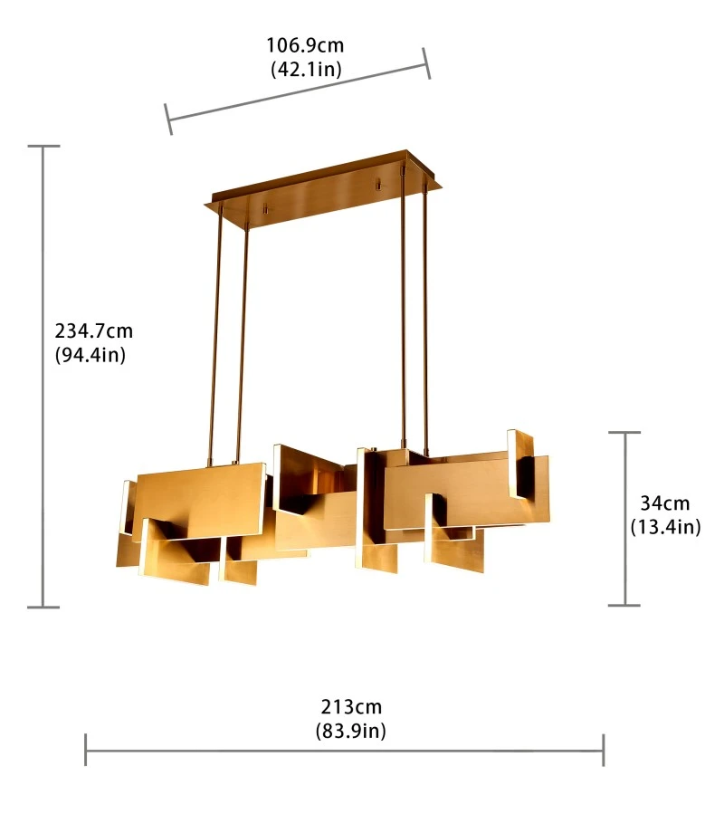 Modern Forms Led Linear Pendant